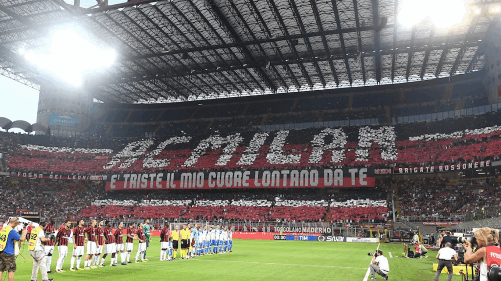 Fotbollsresa till San Siro: hotell och matchbiljett till AC Milan - Roma