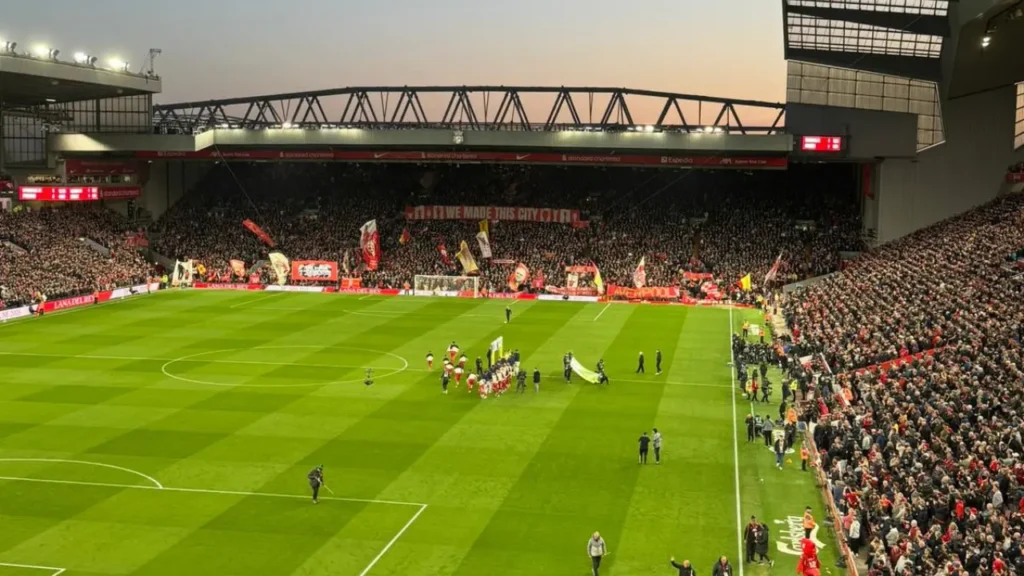 Football trip to Liverpool: VIP package vs Crystal Palace at Anfield