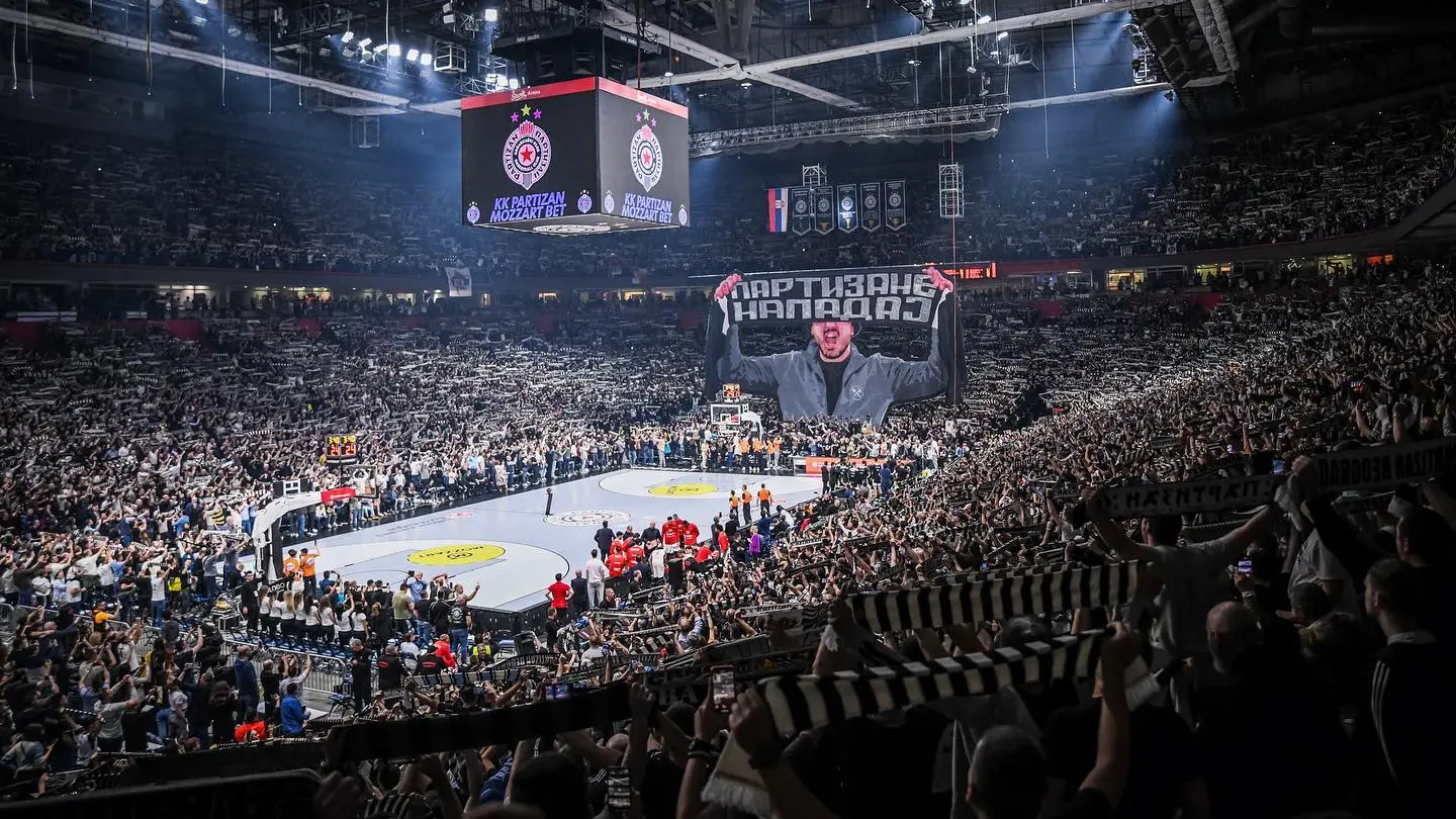 Basketresa till Belgrad: Se Partizan – Crvena Zvezda på plats